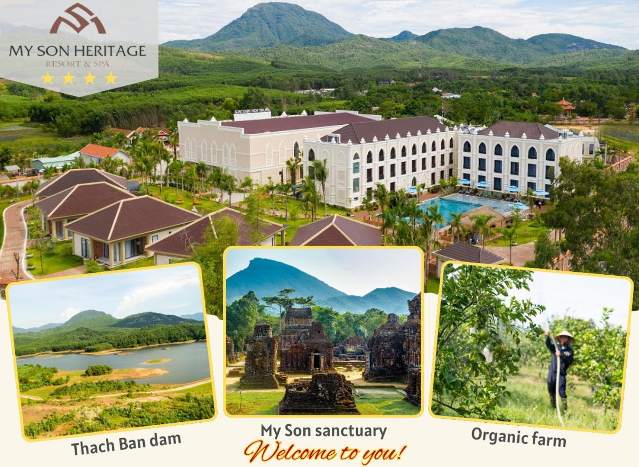 My Son Heritage Resort And Spa Uat Luy Bagian luar foto